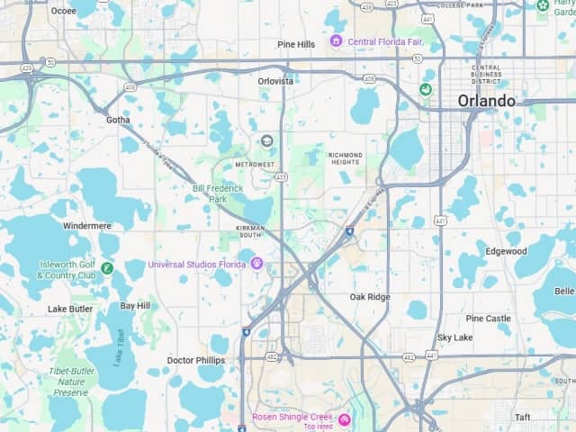 Palm Beach County service area