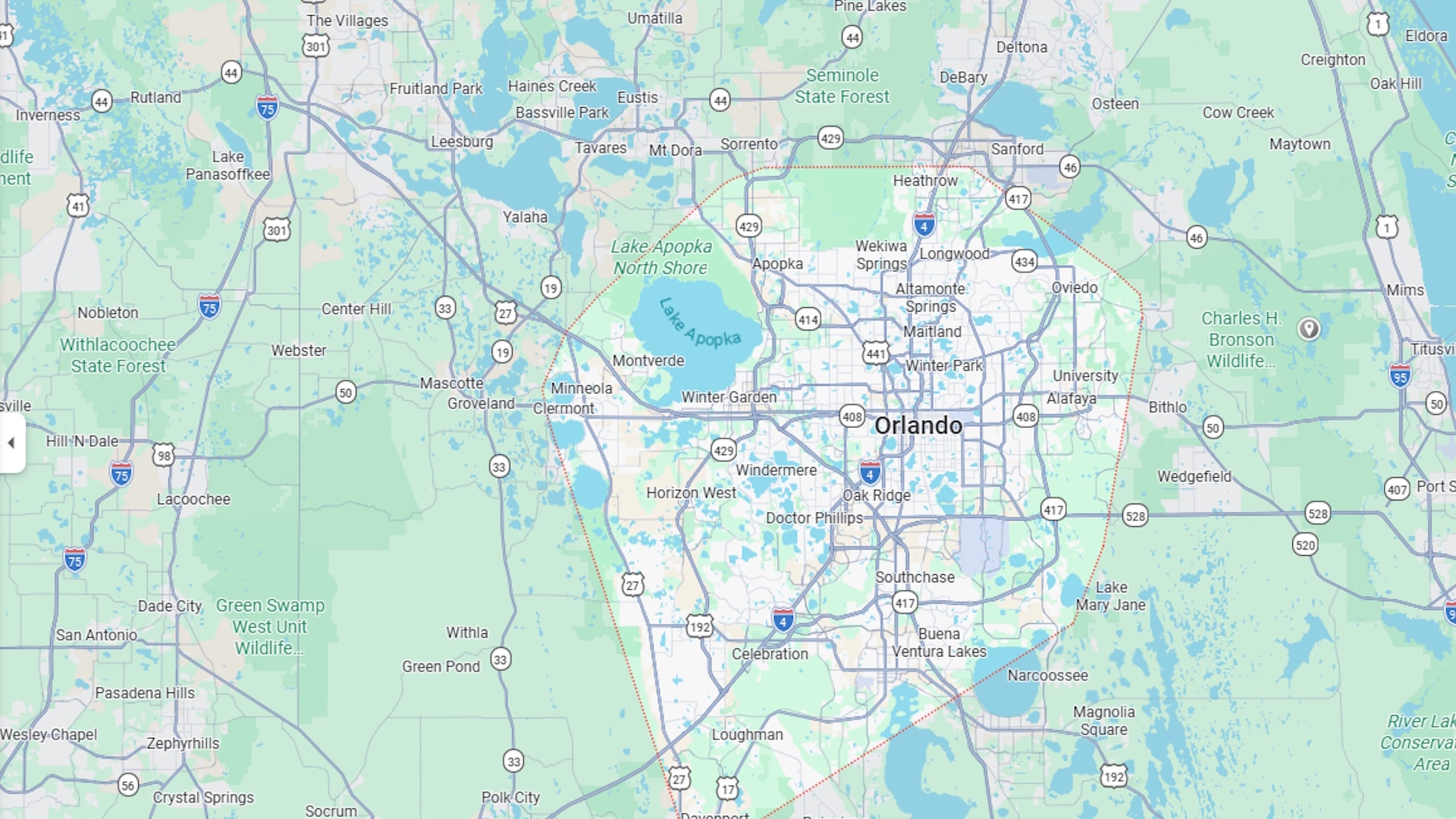 Service Areas Image
